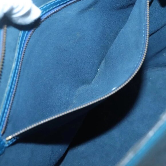 LOUIS VUITTON Epi Saint Jacques Shopping Shoulder Bag Blue M52275 LV Auth 120775 - Picture 13 of 16